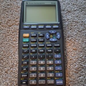 Texas Instruments TI-83 Graphing Calculator Black